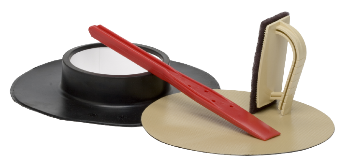 Specifically designed to be used around small pipe penetrations, clusters of pipes, l-beams, etc.